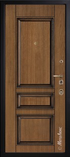 Входная дверь Artwood М1707/9 тик, патина - вид изнутри