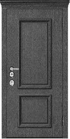 Входная дверь Artwood М1757/36 графит, патина декоративный штапик/дуб айвори, патина