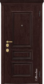 Входная дверь Artwood М1759/27 английский орех, патина декоративный штапик/дуб полярный, патина