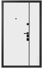 Входная дверь Milano М1553/36 E ультрамарин / белый - вид изнутри