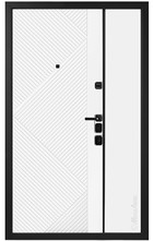 Входная дверь Milano М1552/27 E пихта / дарквайт - вид изнутри