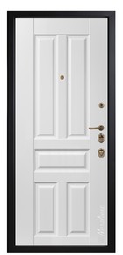 Входная дверь Artwood М1704/11 темный орех / белый - вид изнутри