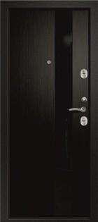 Входная дверь Орфей-311 109Z Венге - вид изнутри