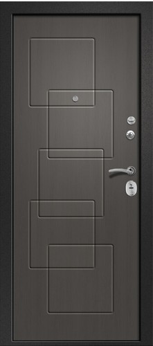 Входная дверь Аризона-225 сатин черный / графит