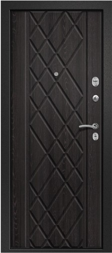 Входная дверь Медея-311 сатин черный / аруба венге