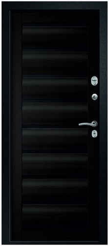 Входная дверь Медея-321 (М1) сатин черный / Сидней темный кипарис