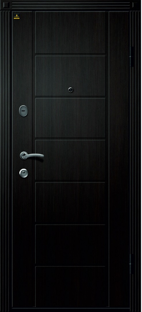 Входная дверь Орфей-211 (Хай-Тек) лиственница светлая