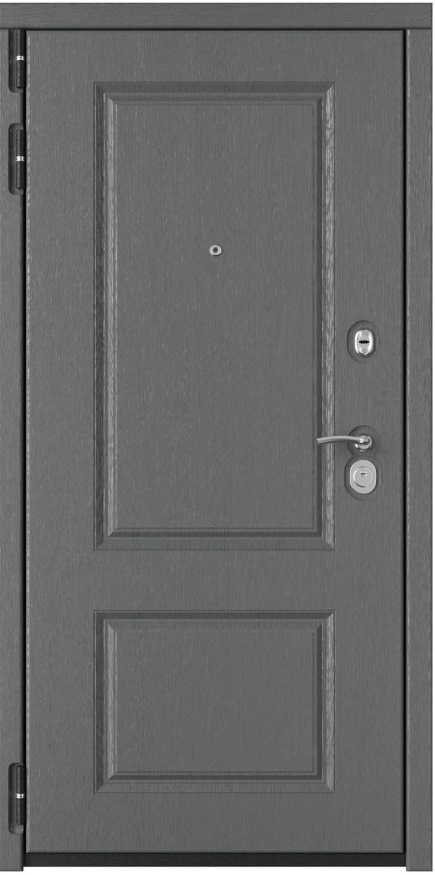 Входная дверь Флагман-29 Сильвер / Даймонд + зеркало