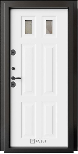 Входная дверь Атмо-5S Термо RAL-3011 / RAL-9003