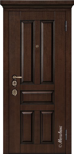 Входная дверь Artwood М1704/11 темный орех / темный орех