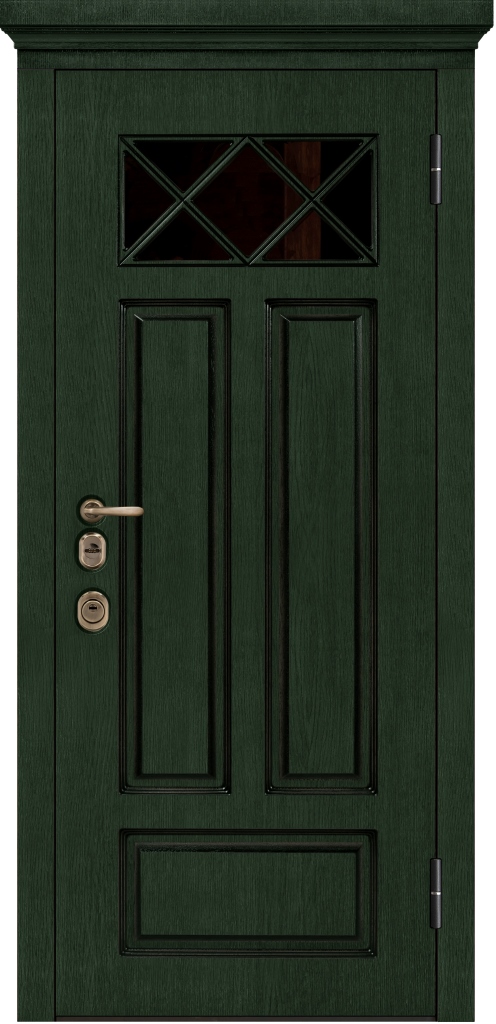 Входная дверь Кранц (М1709) малахит / малахит