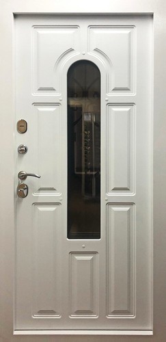 Входная дверь Лион винорит белый / альберо