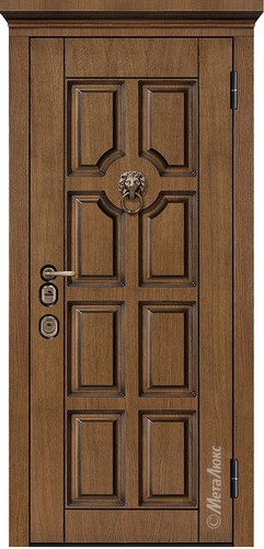 Входная дверь Artwood М1727/3 Е2 тик, патина / белый