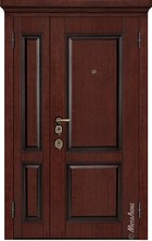 Входная дверь Artwood М1806/32 красное дерево, патина / дуб айвори