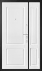 Входная дверь Milano М1503/51_Е мексика / белый - вид изнутри