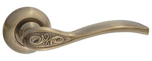 Дверная ручка INAL 516-08 бронза античная