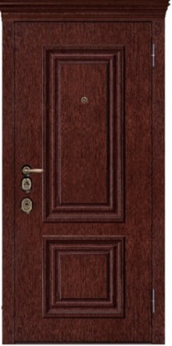 Входная дверь Artwood М1753/31 красное дерево, патина декоративный штапик /дуб полярный, патина