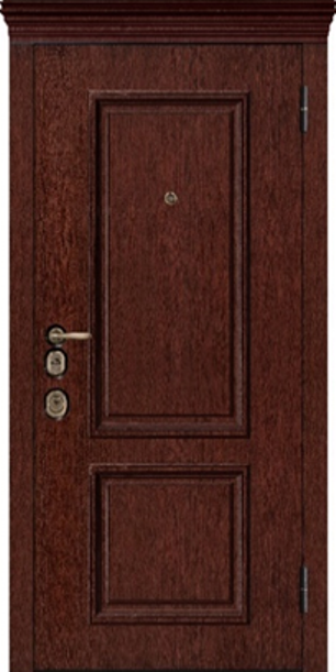 Входная дверь Artwood М1756/31 красное дерево, патина декоративный штапик/дуб полярный, патина