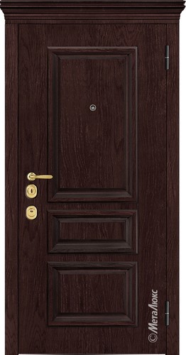 Входная дверь Artwood М1759/ 1 Е2 английский орех, патина декоративный штапик/белый