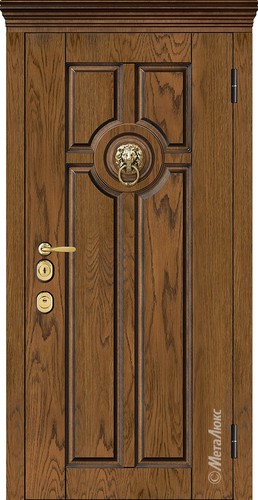 Входная дверь Artwood М1797/3 Е2 тик, патина/белый