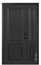 Входная дверь Milano М1539/48 E антрацит / антрацит - вид изнутри