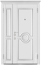 Входная дверь Milano М1574/7 E белый / белый