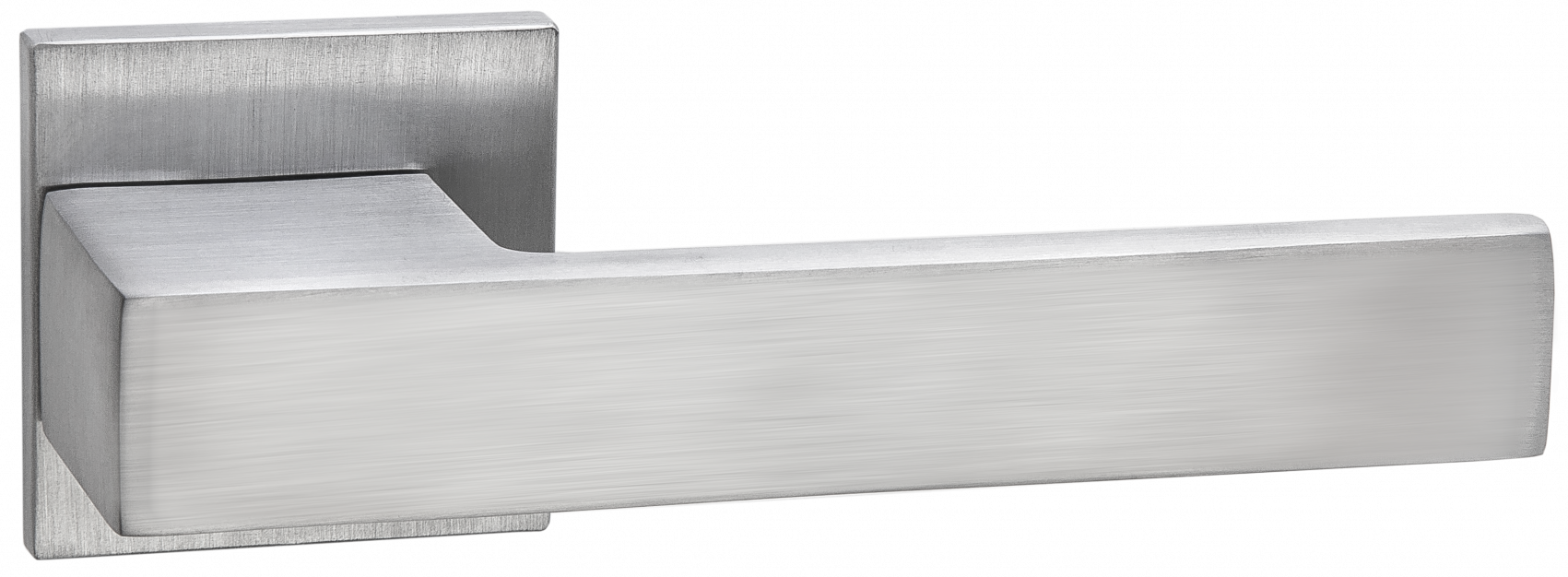 Дверная ручка Бискотти INAL 540-03 slim супер сатин хром