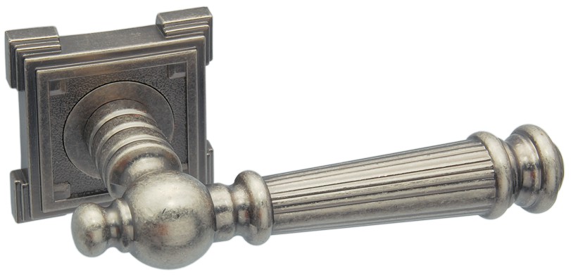 Дверная ручка CASTELLO VQ212 состаренная серебро