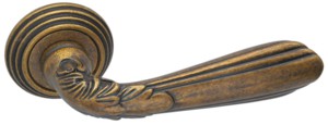 Дверная ручка FIORE V207 состаренная бронза