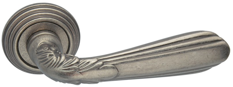 Дверная ручка FIORE V207 состаренная серебро