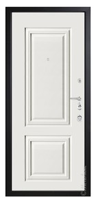Входная дверь Artwood М1735/25 Е2 графит / белый - вид изнутри