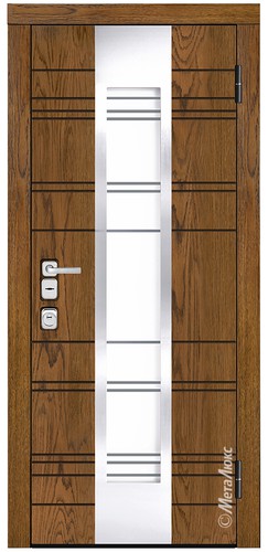 Входная дверь Artwood СМ1765/29 тик / дуб полярный