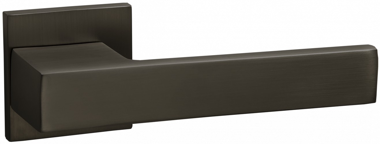 Дверная ручка INAL 540-03 slim MBN, матовый черный никель (графит)