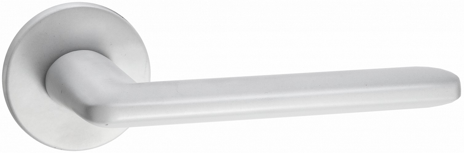 Дверная ручка Ристретто INAL 546-06 slim MSW матовый супер белый