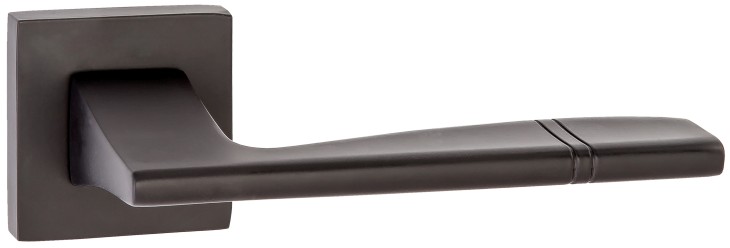 Дверная ручка Риволи 72-03 MBN матовый черный никель