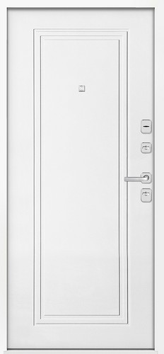 Входная дверь AG6060 багряный рубин/белый