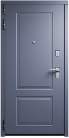 Входная дверь МОНАКО синий / белый
