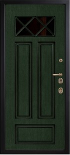 Входная дверь Кранц капител ТЕРМО М1709/41 малахит / малахит - вид изнутри